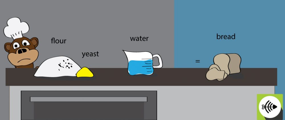 bread making non-spontaneous process