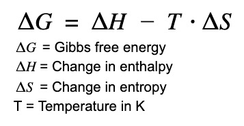 Gibb's free energy